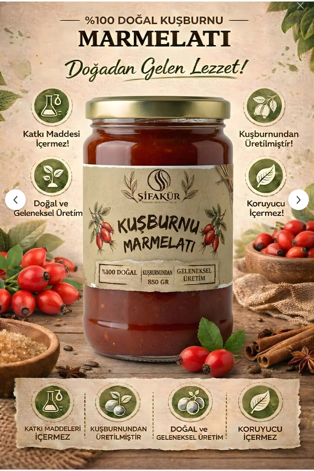 Kuşburnu Marmelatı